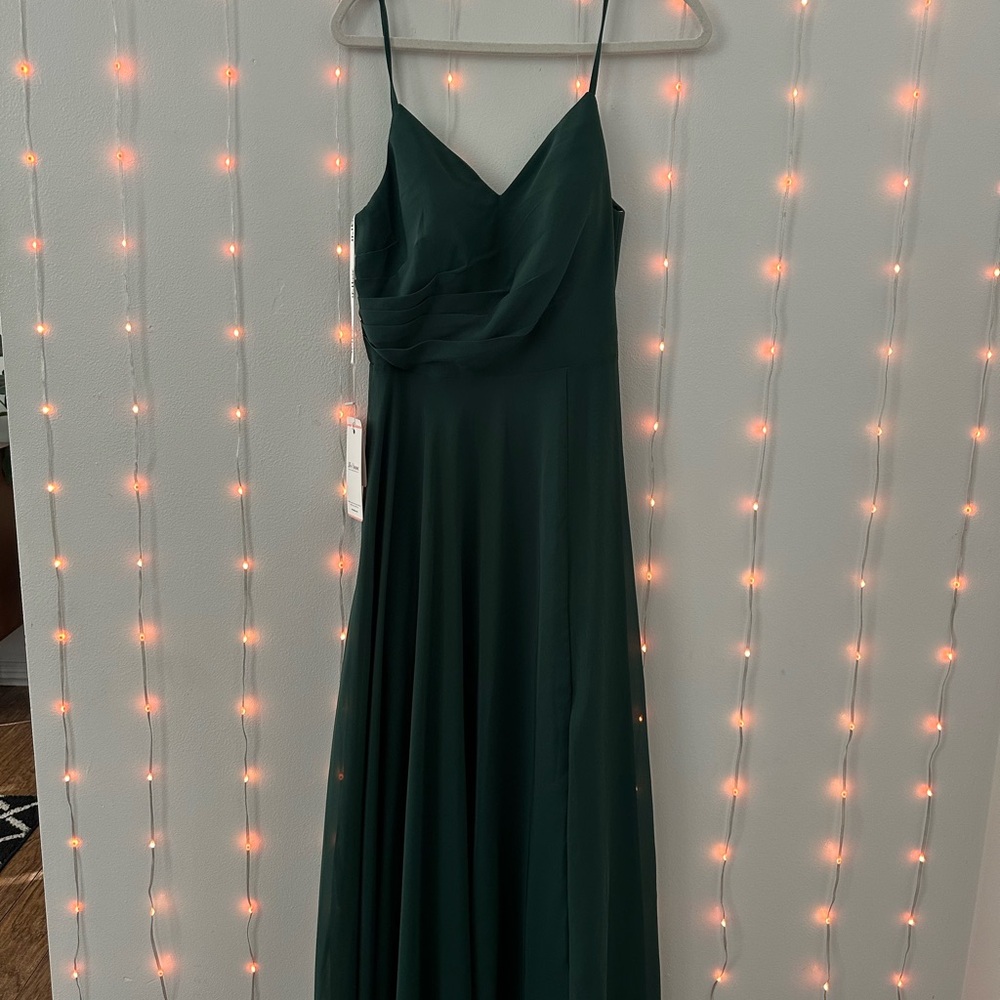 JJs House Dark Green Maxi Dress